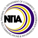 U.S. Department of Commerce, National Telecommunications and Information Administration (NTIA) logo