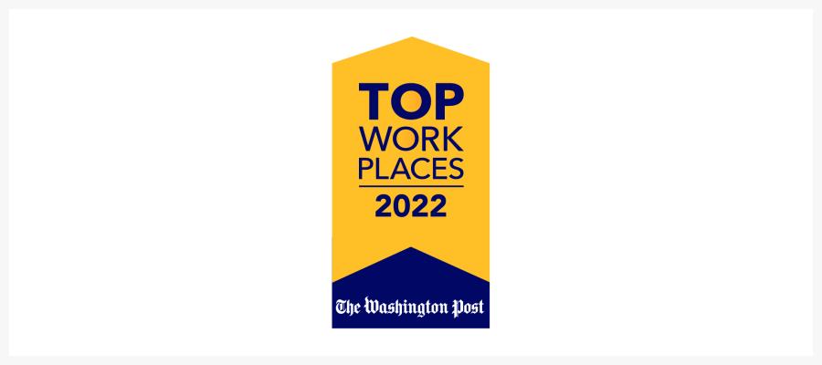 The Washington Post Top Workplaces 2022 Logo